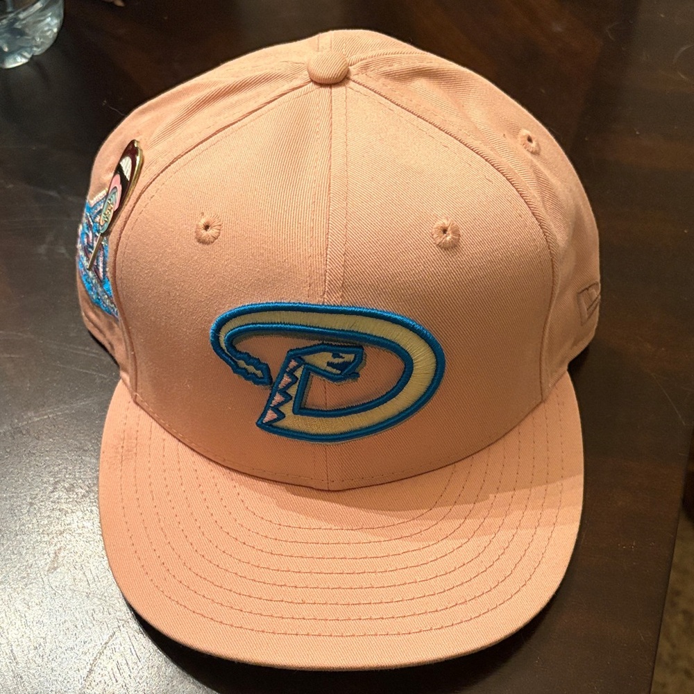 New Era Peach and Blue Cap